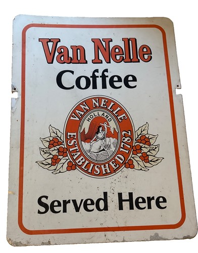 Vintage van nelle coffee - vintage,