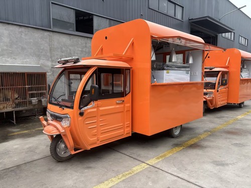 Electric wheeler food truck - electric,