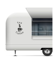 2x Tea & Coffee, Burger Van