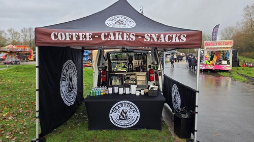 Mobile coffee van and - coffee,