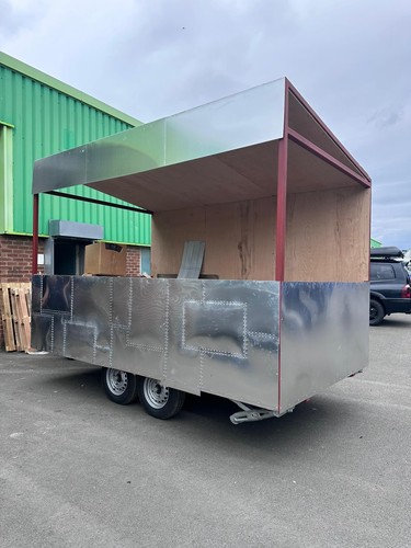 Food van catering trailer - food,