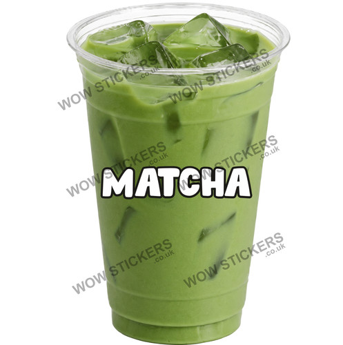 Coffee van sticker matcha - coffee,