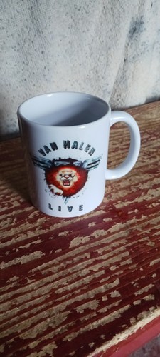 Van halen live coffee mug - van,
