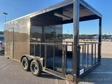 Modern Mobile Food Trailer