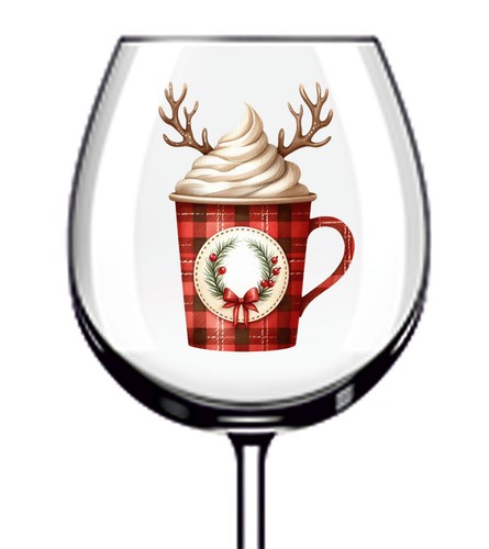 12x colourful christmas coffee - 12x,