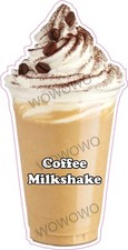 Ice cream van sticker Coffee