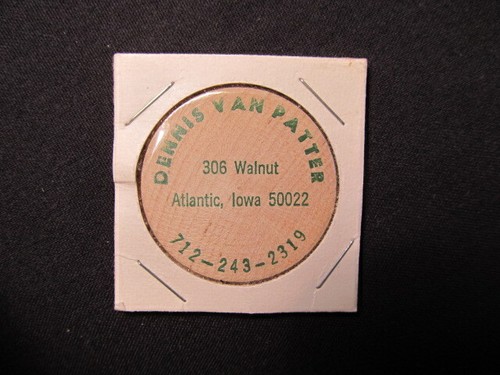 Atlantic iowa wooden - iowa, nickel