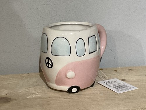 Pink camper van coffee - camper,